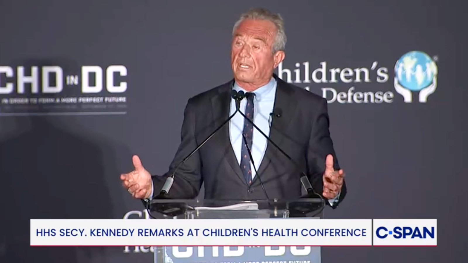 RFK Jr. Bolsters Vaccine Skepticism at Children's Health Defense Conference
